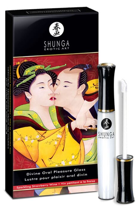 Lip Gloss Shunga Strawberry & Cava with 3-in-1 Effect