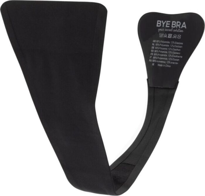 BYE-BRA - ADHESIVE THONG BLACK ONE SIZE BYE-BRA - ADHESIVE THONG BLACK ONE SIZE