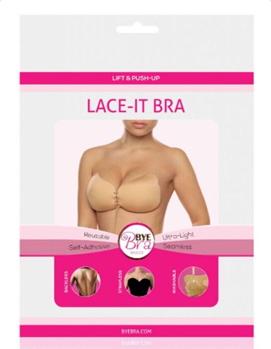 Byebra lace-it bra cup b in nude Byebra lace-it bra cup b in nude