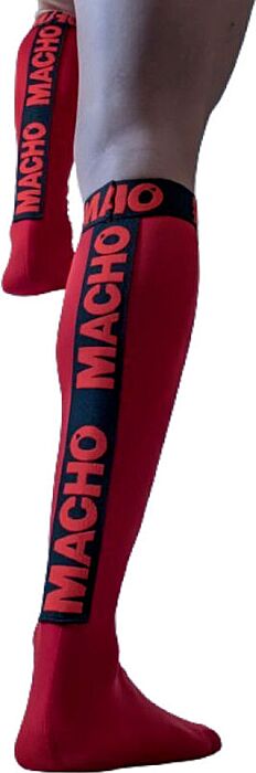 Socks Macho Underwear Red Unique Fit