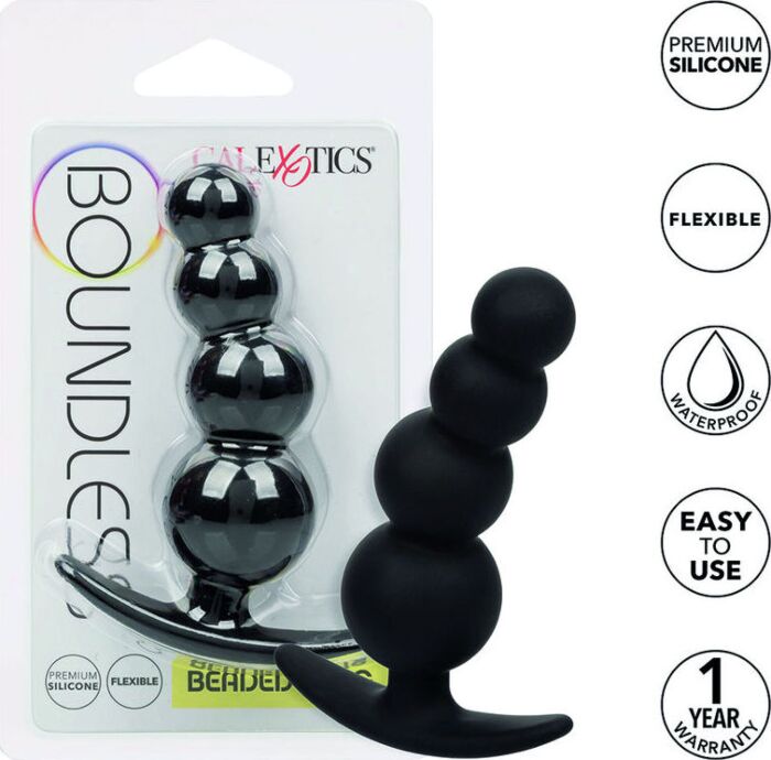 Anal Plug CalExotics Boundless with Graduated Beads Anal Plug CalExotics Boundless with Graduated Beads