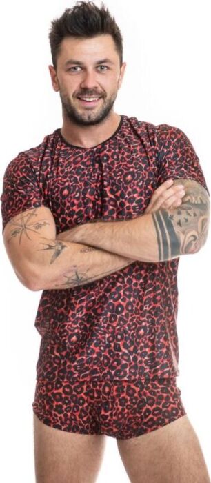 T-Shirt ANAIS MEN Tribal XL - Bold Red Design T-Shirt ANAIS MEN Tribal XL - Bold Red Design