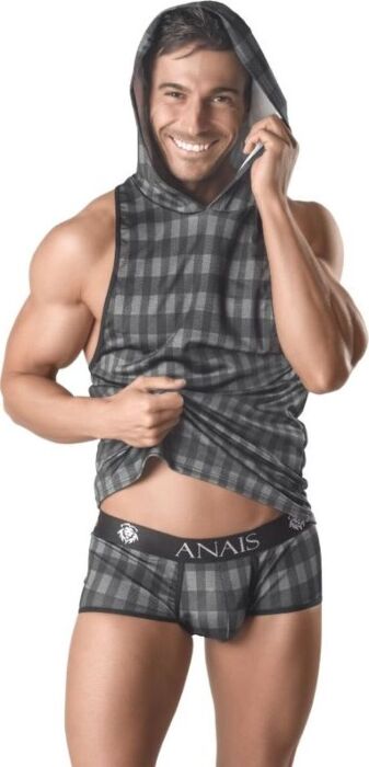 Hooded Vest Top ANAIS MEN AEGIS - Perfect Fit Hooded Vest Top ANAIS MEN AEGIS - Perfect Fit
