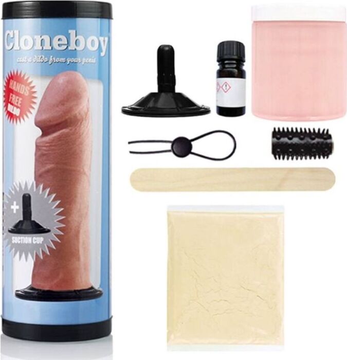 Cloneboy Dildo & Suction Cap for Custom Moulding