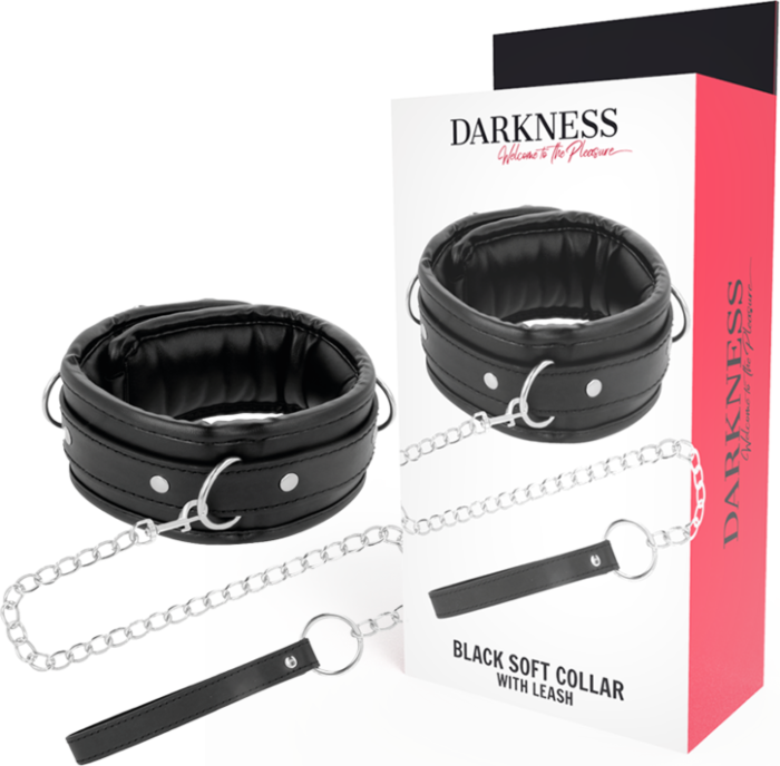 Bondage Collar DARKNESS with Locking Buckle Bondage Collar DARKNESS with Locking Buckle