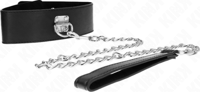 BDSM Collar KINK Basic Model 2 with Leash