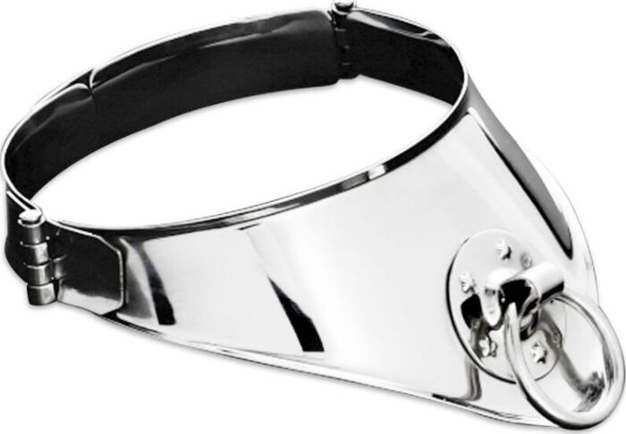 METAL HARD Restraint Collar with Ring 12.5 cm METAL HARD Restraint Collar with Ring 12.5 cm