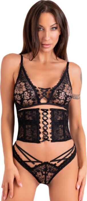Corset Set Livco Corsetti Cinex Atlantin S/M Corset Set Livco Corsetti Cinex Atlantin S/M