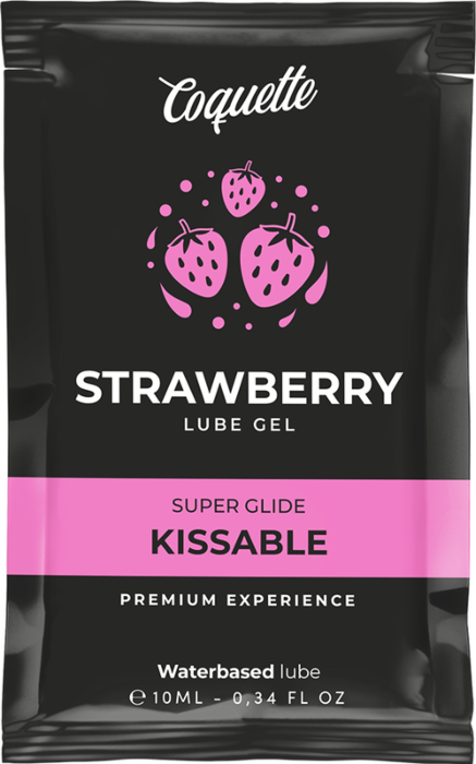 Coquette Cosmetics - Strawberry Kissable Lubricant 10ml