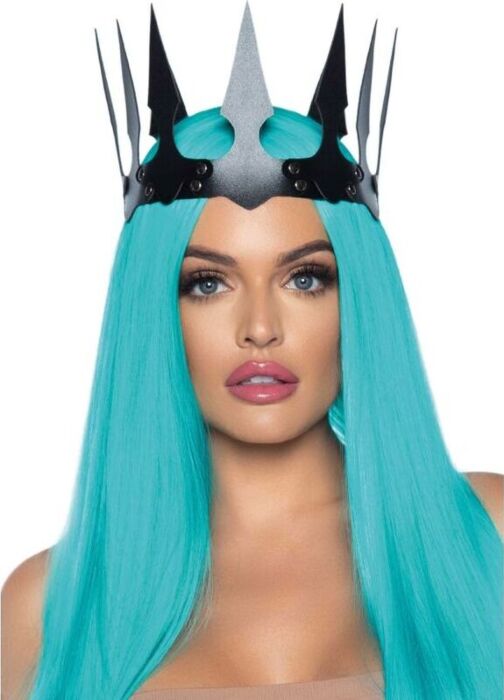 Leg Avenue Crown Maleficent Black Spiked Headpiece