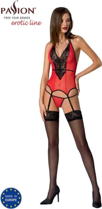Red Peony Seductive Passion Corset