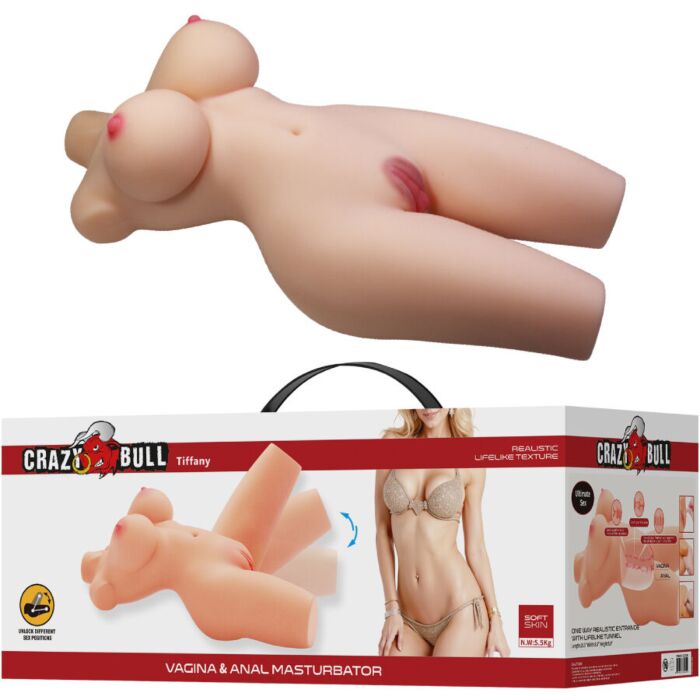 Masturbator Crazy Bull Tiffany Realistic Female Torso Masturbator Crazy Bull Tiffany Realistic Female Torso