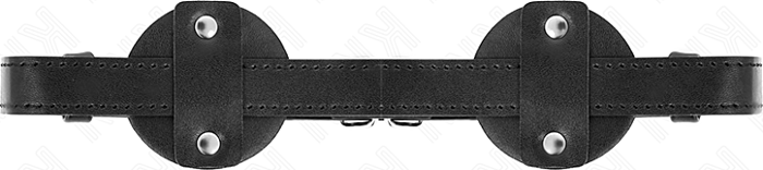 Blindfold KINK Masked Allure Adjustable Red 5.9cm