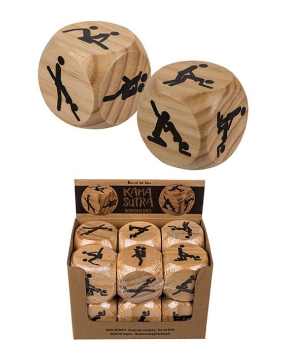 Kamasutra Wooden Dice by Out Of The Blue