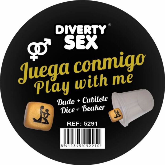 Erotic Dice Diablo Picante Golden Playful Fun