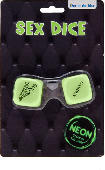 Fluorescent Phrase Dice — Out Of The Blue