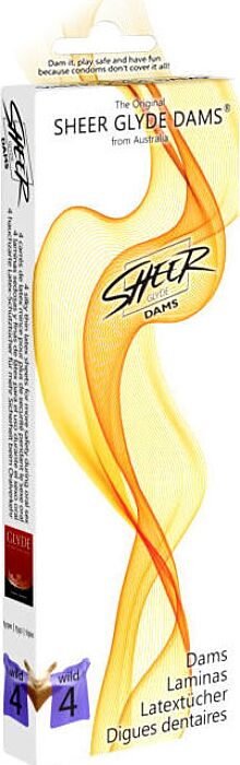 Oral Dams Sheer Glyde Wild Berry Flavour Oral Dams Sheer Glyde Wild Berry Flavour