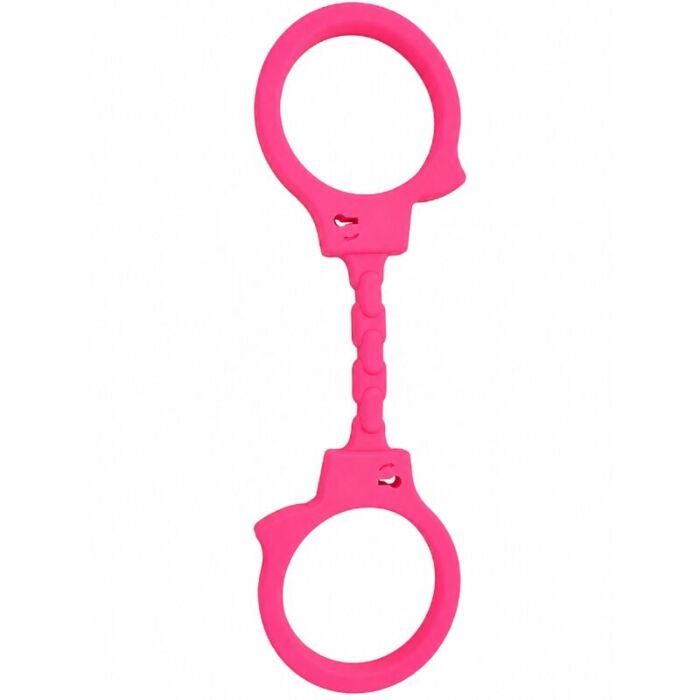 DIABLO PICANTE - SILICONE HANDCUFFS PINK DIABLO PICANTE - SILICONE HANDCUFFS PINK