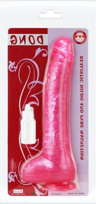 Dildo BAILE Realistic Pink Dong with Suction Cup Dildo BAILE Realistic Pink Dong with Suction Cup
