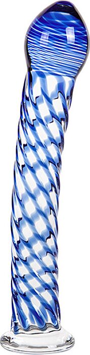 Glass dildo S Pleasures Crystal AQUARIUS Glass dildo S Pleasures Crystal AQUARIUS