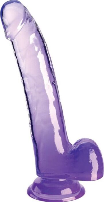 Dildo King Cock 20.3cm Realistic Clear Design