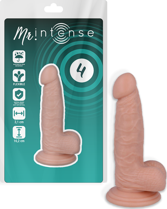 MR. INTENSE Realistic Dildo 16.2 cm | Skin-Like Sensation MR. INTENSE Realistic Dildo 16.2 cm | Skin-Like Sensation