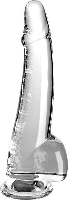 Dildo King Cock Clear 19cm Realistic Design Dildo King Cock Clear 19cm Realistic Design
