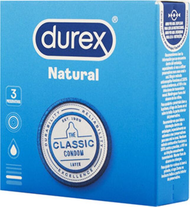 Classic Durex Natural Condoms Classic Durex Natural Condoms