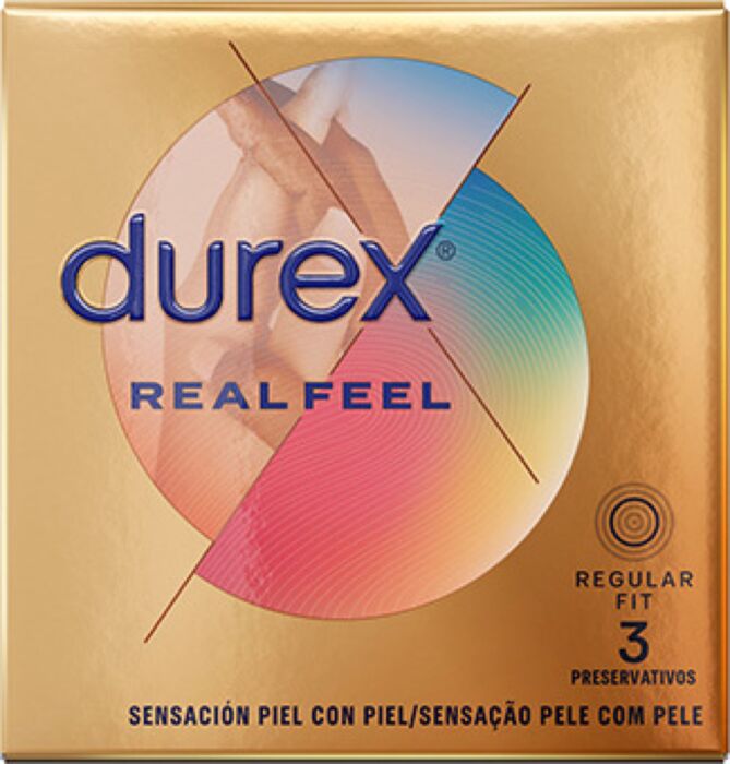 Real Skin - Pack of 3 Condoms