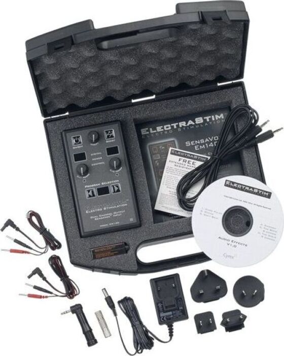 ElectraStim SensaVox Dual‑Channel E‑Stim Box ElectraStim SensaVox Dual‑Channel E‑Stim Box