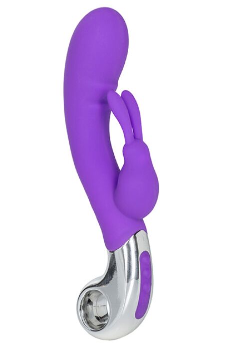 Embrace vibrator wand with rampant bunny