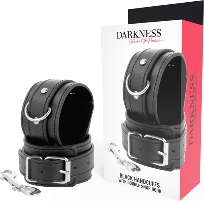Adjustable Handcuffs Darkness with Double Reinforcement