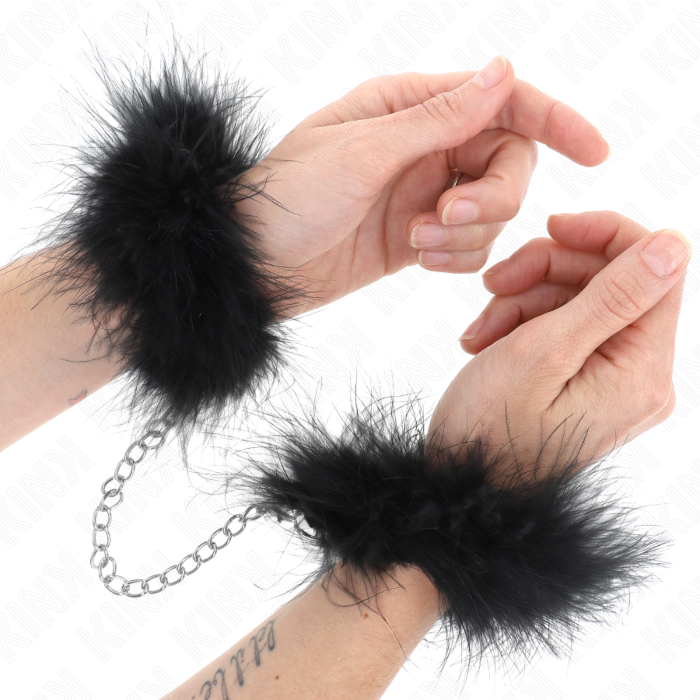 BDSM Restraint KINK Mini Feather Cuffs BDSM Restraint KINK Mini Feather Cuffs