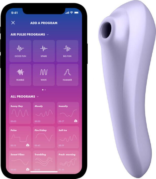 Vibrator Satisfyer DUAL PLEASURE Unique Air Pulse