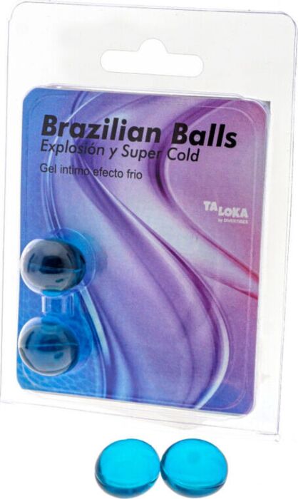 Brazilian Balls Explosion Aroma Gel Excitante | Cold and Delaying Effect