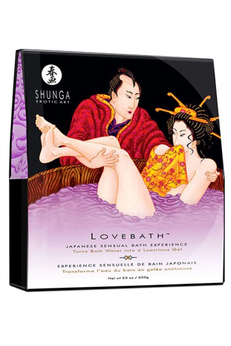 Bath Soak SHUNGA Lovebath Lotus Sensual for Relaxation Bath Soak SHUNGA Lovebath Lotus Sensual for Relaxation