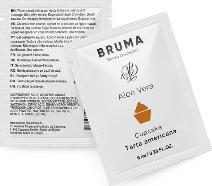 Lubricant Bruma 6ml Aloe Vera American Pie