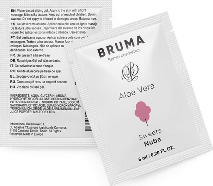 Lubricant Bruma Aloe Vera Cloud Flavour 6ml Lubricant Bruma Aloe Vera Cloud Flavour 6ml