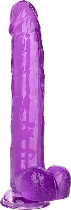 Purple Realistic Jelly 30.5cm: Vibrant Pleasure