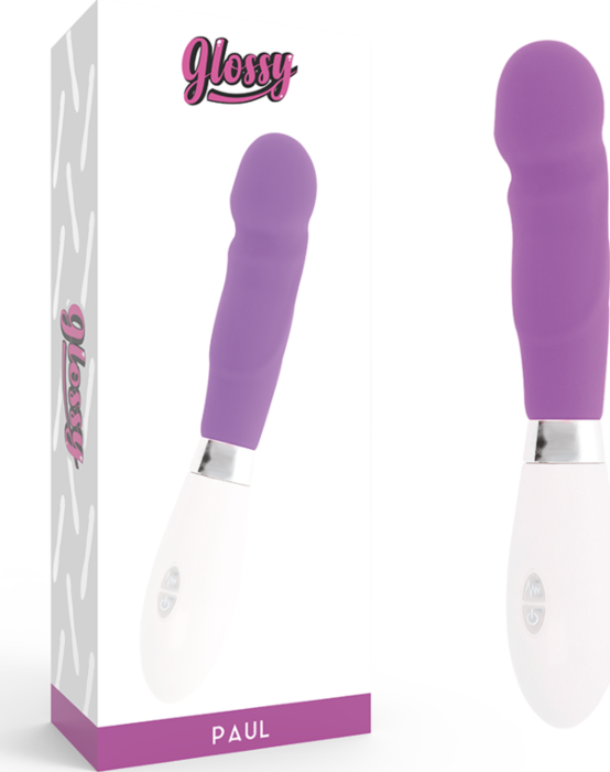 Purple Glossy Paul Vibrator