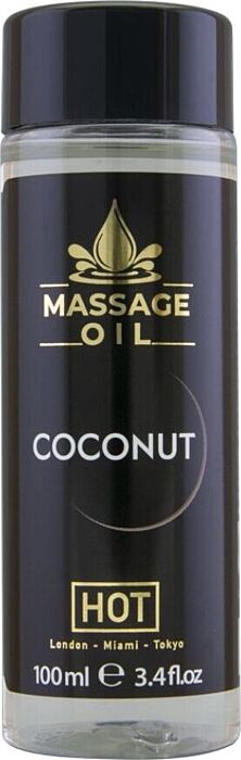 Massage Oil HOT Coconut 100ml for Deep Nourishment