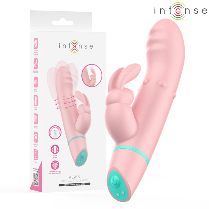 INTENSE Alvin Rabbit Vibrator with Oscillation and Rolling INTENSE Alvin Rabbit Vibrator with Oscillation and Rolling