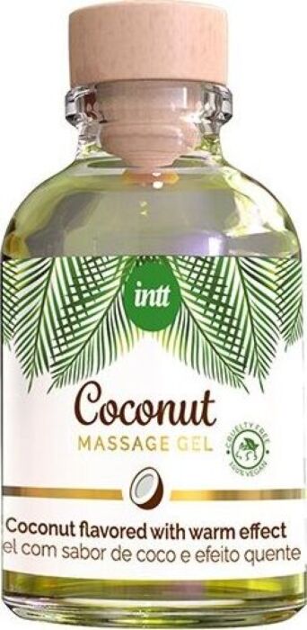 Intt Vegan Coconut Massage Gel with Warming Effect 30ml