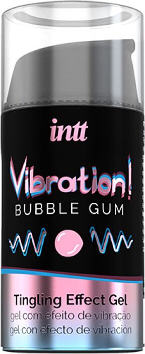 Intt liquid bubble gum vibrator - 15ml