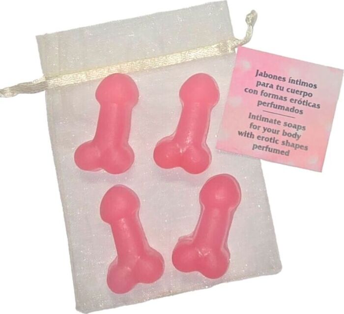 Novelty Soap Diablo Picante Pink Penis Shape Novelty Soap Diablo Picante Pink Penis Shape