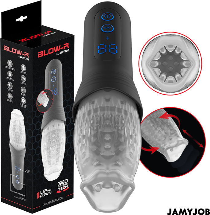Masturbator JAMYJOB BLOW-R with Thrusting and Rotation