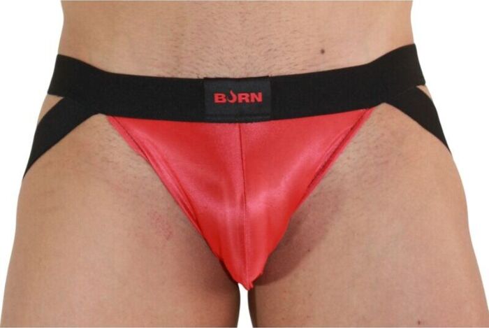 Jockstrap BURN 010 Red/Black XL - Bold & Sensual Jockstrap BURN 010 Red/Black XL - Bold & Sensual