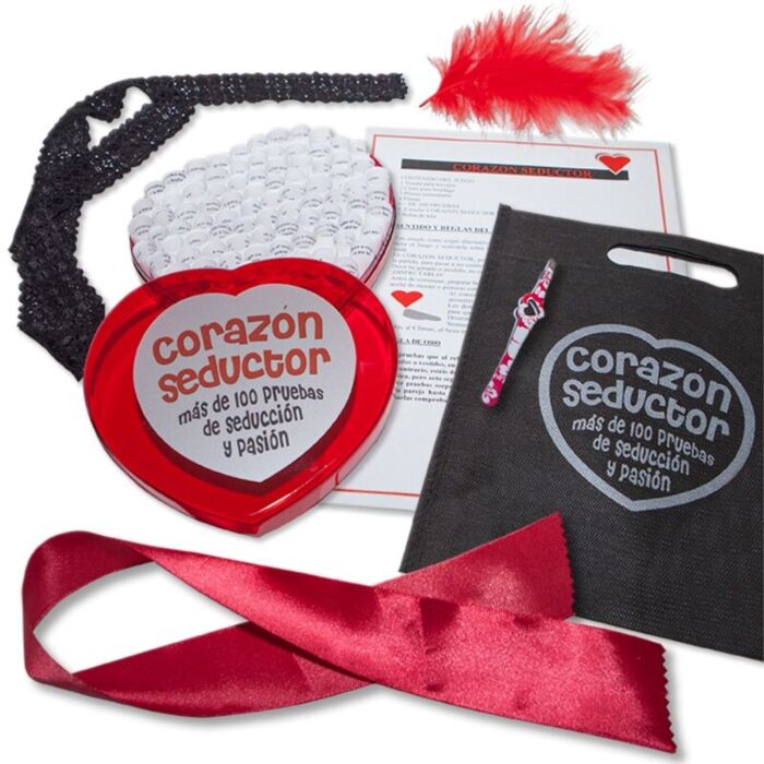 Adult Game Diablo Picante Seductive Heart with 100 Tests