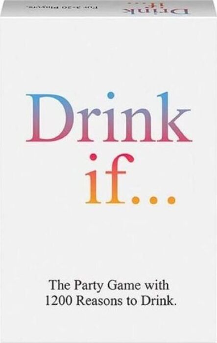 Drinking Game KHEPER GAMES Drink If Fun Party Game