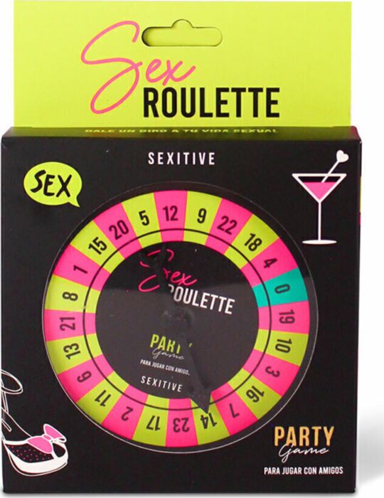 Sex Roulette Party Game by SEXITIVE Sex Roulette Party Game by SEXITIVE